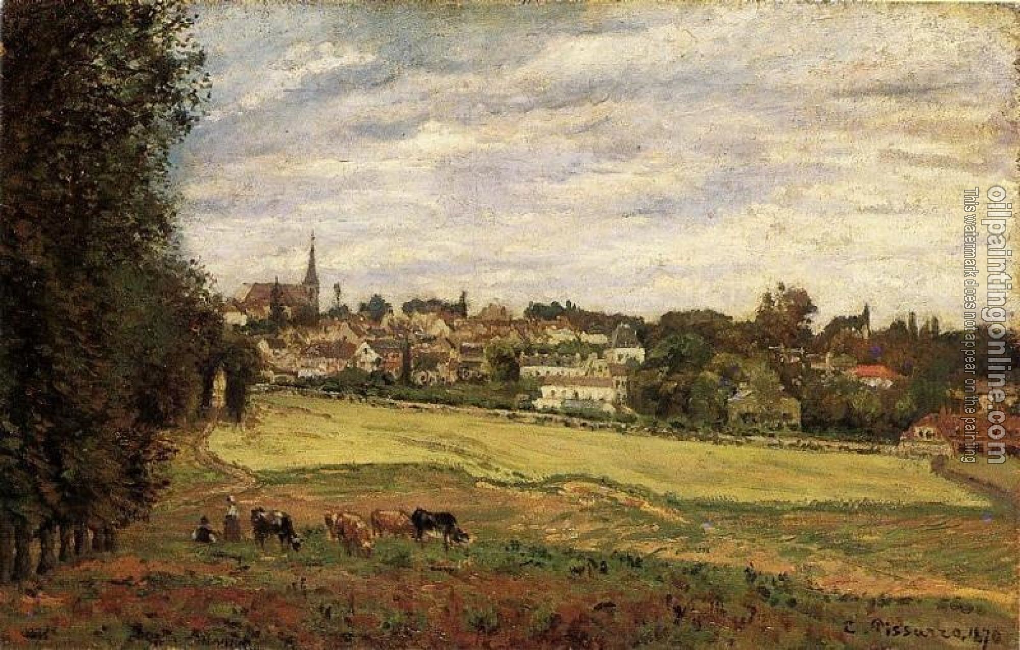 Pissarro, Camille - View of Marly-le-Roi